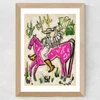 Pink Horse Cowboy