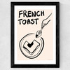French Toast Wide Black Frame