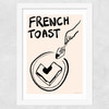 French Toast Wide White Frame