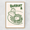 Buratta Narrow Oak Frame