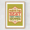 Best That Could Happen Medium Oak Frame