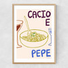 Cacio Pepe Narrow Oak Frame
