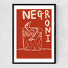 Negroni by Nia Beynon Narrow Black Frame