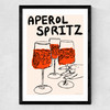 Aperol Spritz Medium Black Frame