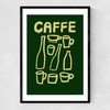 Caffe by Nia Beynon Narrow Black Frame