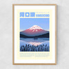 Kawaguchi Ko Narrow Oak Frame