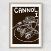 Cannoli Medium Oak Frame