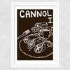 Cannoli Wide White Frame