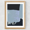 Abstract Study Wide Oak Frame