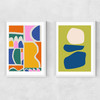 Organic Shapes Abstract Set