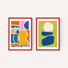Organic Shapes Abstract Set
