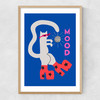 Mood Cat Narrow Oak Frame