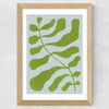 Quiet Growth Wide Oak Frame