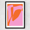 Broken Heart Medium Black Frame