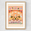 Rabbit Jumps Over The Moon Medium Oak Frame