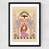 Taking Flight Medium Black Frame