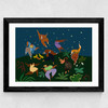 Frolick Under The Stars Wide Black Frame