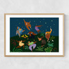 Frolick Under The Stars Narrow Oak Frame