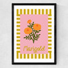 Marigold by Emmy Lupin Studio Medium Black Frame