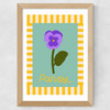 Pansy Wide Oak Frame
