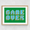 Game Over Medium Oak Frame
