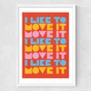 Move Medium White Frame