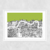 Home Narrow White Frame