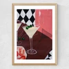 Martini + Olives Medium Oak Frame