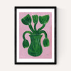 Green Flower Pot