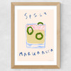 Spicy Margarita Wide Oak Frame