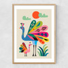 Peacocks Rachel Lee Narrow Oak Frame