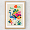 Peacocks Rachel Lee Wide Oak Frame