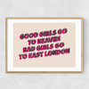 Good Girls Narrow Oak Frame