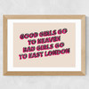 Good Girls Wide Oak Frame
