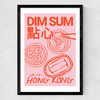 Dim Sum by Stephie Cardona Medium Black Frame