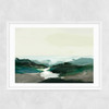 Highland View Narrow White Frame