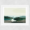 Highland View Wide White Frame