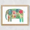 Floral Elephant