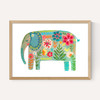 Floral Elephant