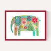 Floral Elephant