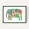 Floral Elephant
