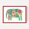 Floral Elephant
