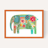 Floral Elephant