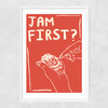 Jam Narrow White Frame