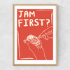 Jam Narrow Oak Frame