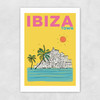 Ibiza Town Unframed