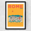 Rome Medium Black Frame