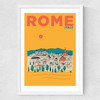 Rome Medium White Frame