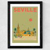 Seville Wide Black Frame