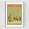 Seville Narrow Oak Frame